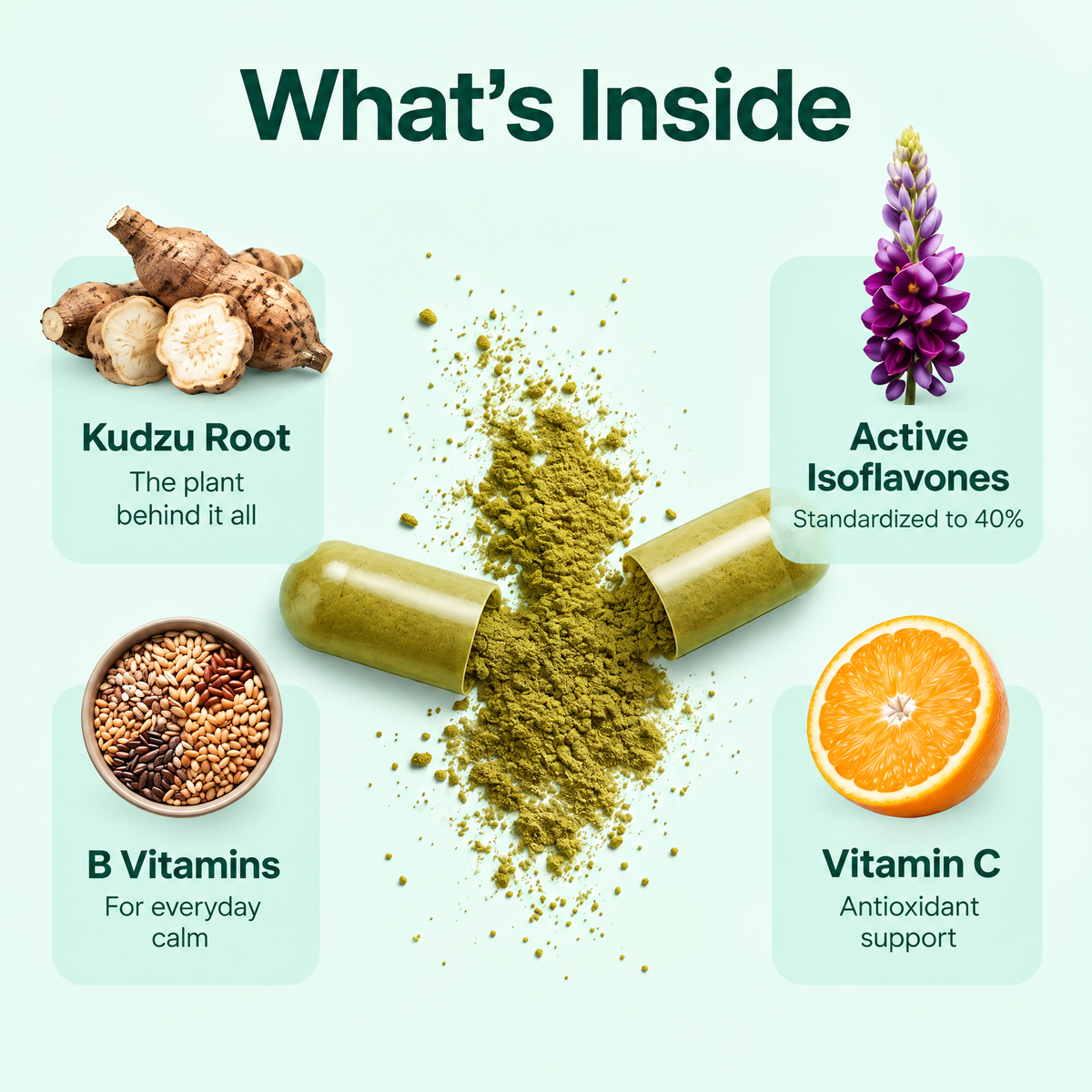 Kudzen™ Kudzu Root Cravings Capsules (Copy)