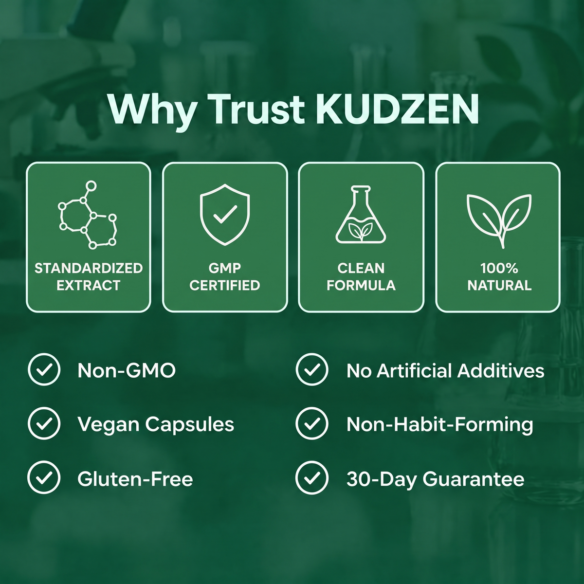 Why women trust Kudzen