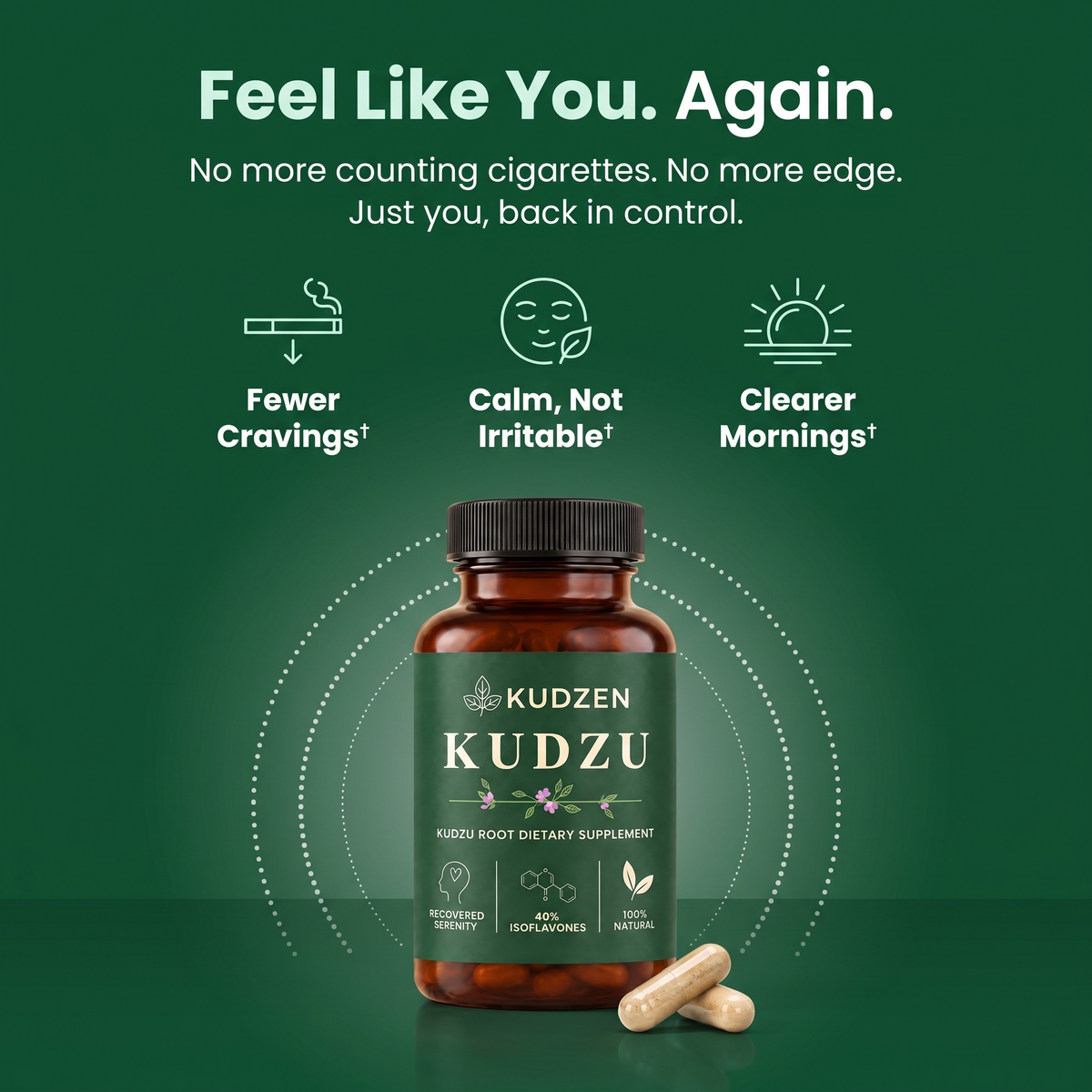 Feel like you again: fewer cravings, calm, clearer mornings